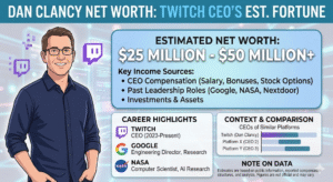 dan clancy net worth