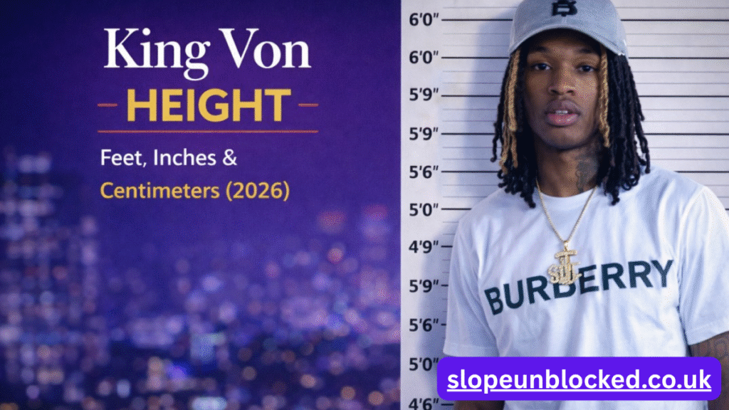king von height